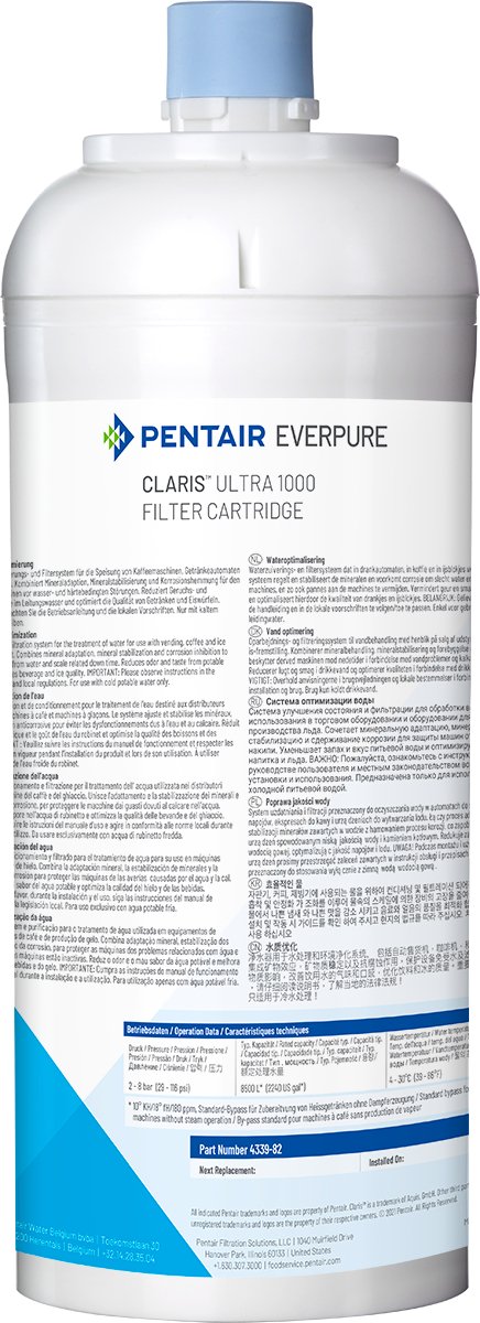 Everpure Claris Ultra Large 1000 Cartridge EV433982 - Efilters.net