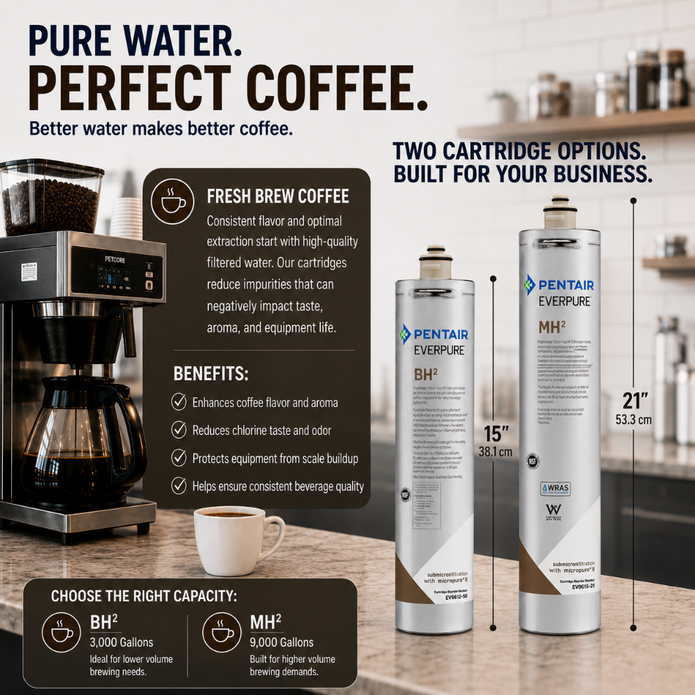 Everpure BH(2) Water Filter Cartridge EV961250 Water Filtration Cartridge Everpure - eFilters