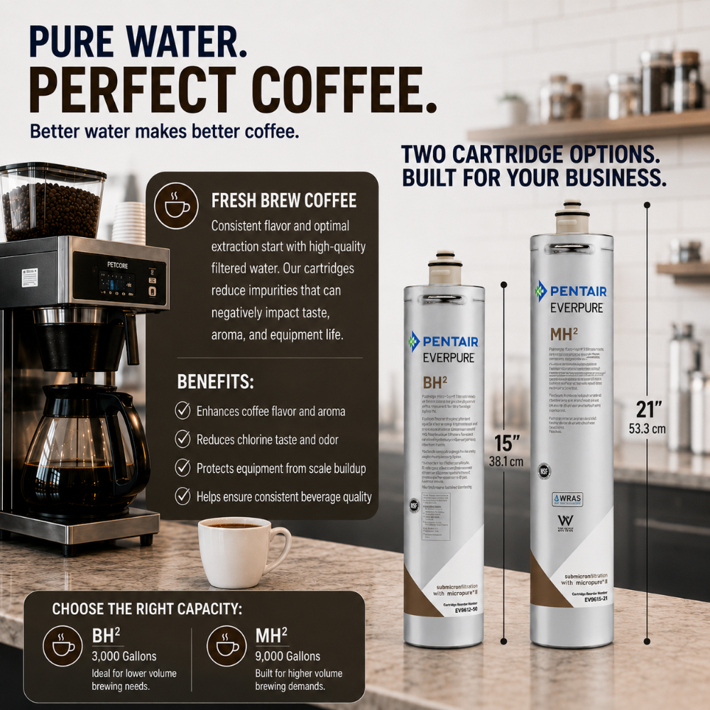Everpure BH(2) Water Filter Cartridge EV961250 Water Filtration Cartridge Everpure - eFilters