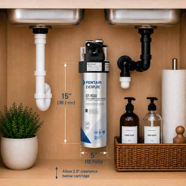Everpure EF1500 'Full Flow' System EV985800 (Discontinued) Water Filtration Systems Everpure - eFilters