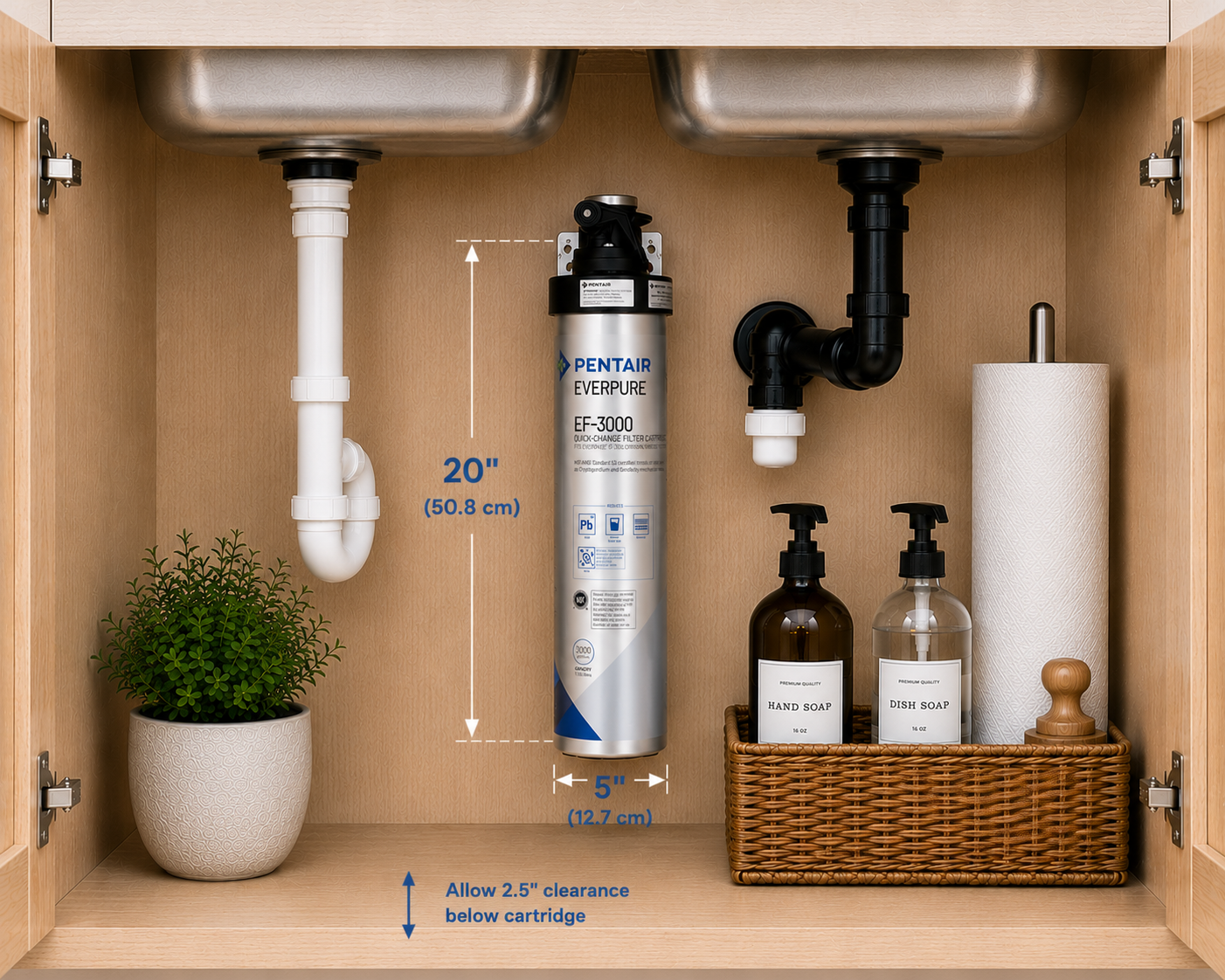 Everpure EF3000 'Full Flow' System EV985700 Water Filtration Systems Everpure - eFilters