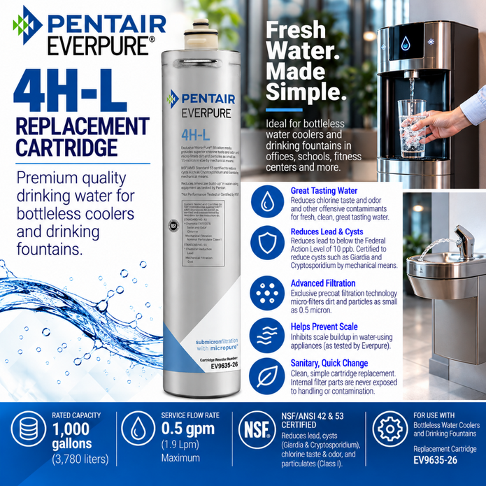 Everpure 4HL Cartridge EV963526 Water Filtration Cartridge Everpure - eFilters
