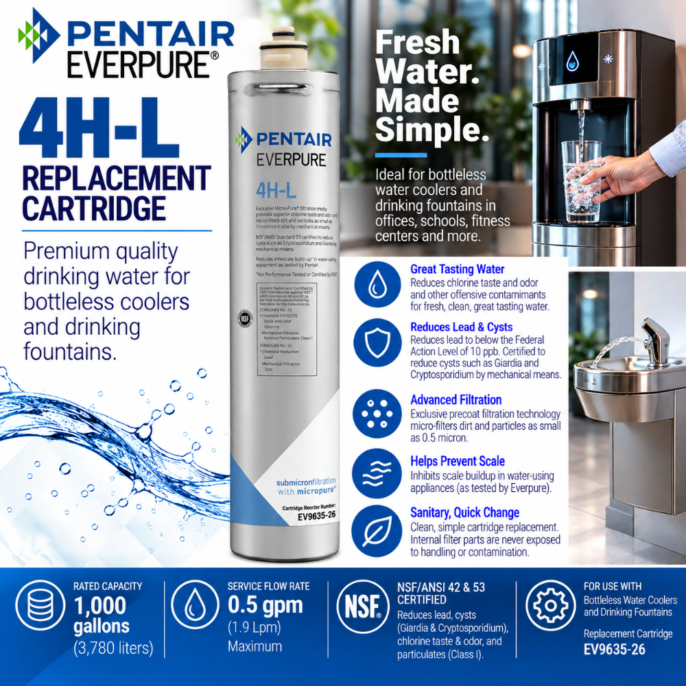Everpure 4HL Cartridge EV963526 Water Filtration Cartridge Everpure - eFilters
