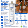 Everpure H104 Replacement Water Filter Cartridge EV961211 Water Filtration Cartridge Everpure - eFilters