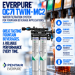 Everpure QC7iMC(2) Twin Water Filter System EV927502 Water Filtration Systems Everpure - eFilters