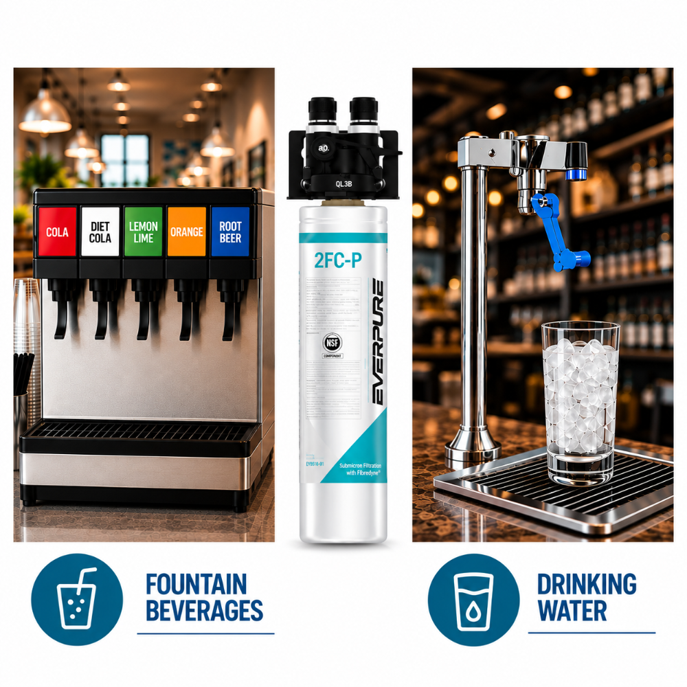 Everpure QL3B-2FCP Water Filter System EV929800 - Forever Chemicals Water Filtration Systems Everpure - eFilters