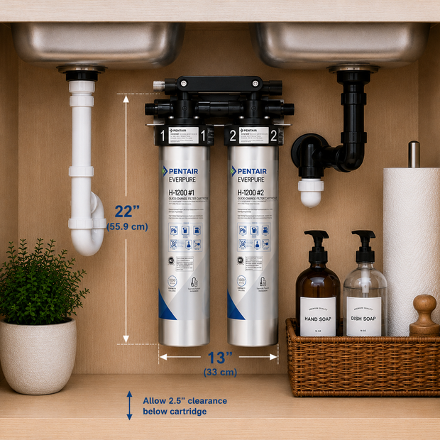 Everpure H1200 System EV928200 - Forever Chemicals Water Filtration Systems Everpure - eFilters