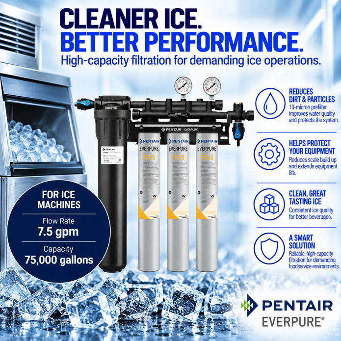 Everpure Insurice PF Triple 7FCS Water Filter System EV932773 Water Filtration Systems Everpure - eFilters