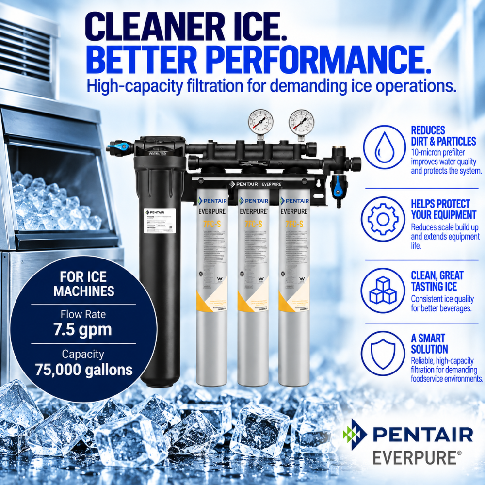 Everpure Insurice PF Triple 7FCS Water Filter System EV932773 Water Filtration Systems Everpure - eFilters