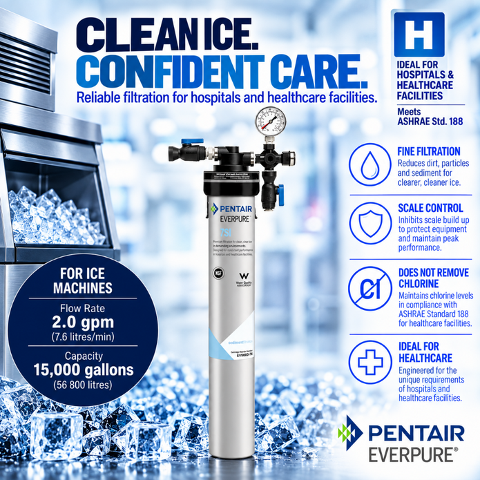 Everpure Insurice Single 7SI Water Filter System EV932470 Water Filtration Systems Everpure - eFilters