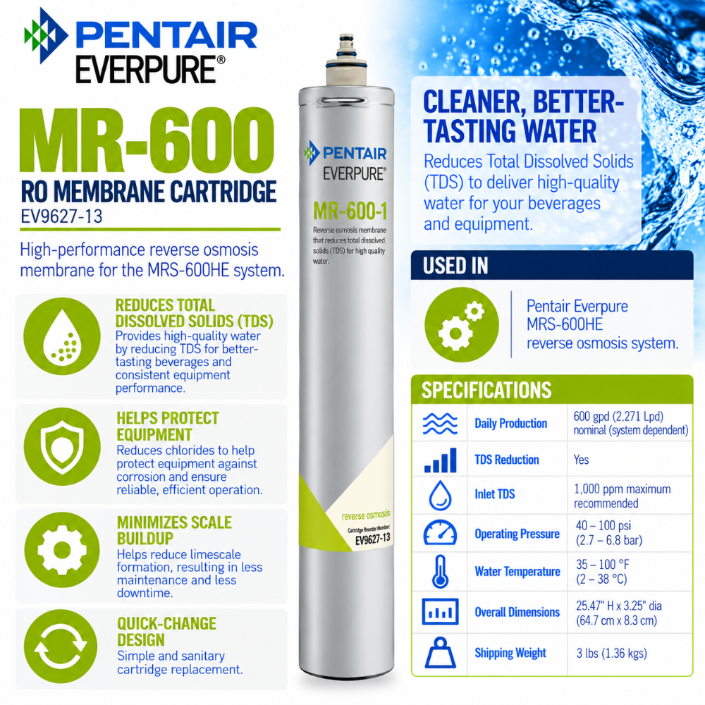 Everpure MR600 RO Membrane Cartridge EV962723
