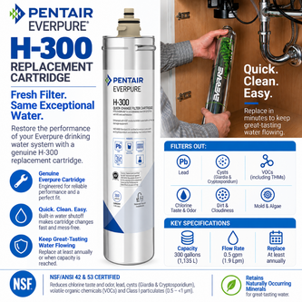 Everpure H300 Replacement Water Filter Cartridge EV927072 Water Filtration Cartridge Everpure - eFilters