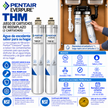 Everpure THM #1 & #2 Replacement Water Filter Cartridge Kit #THMKIT Water Filtration Cartridge Efilters - eFilters