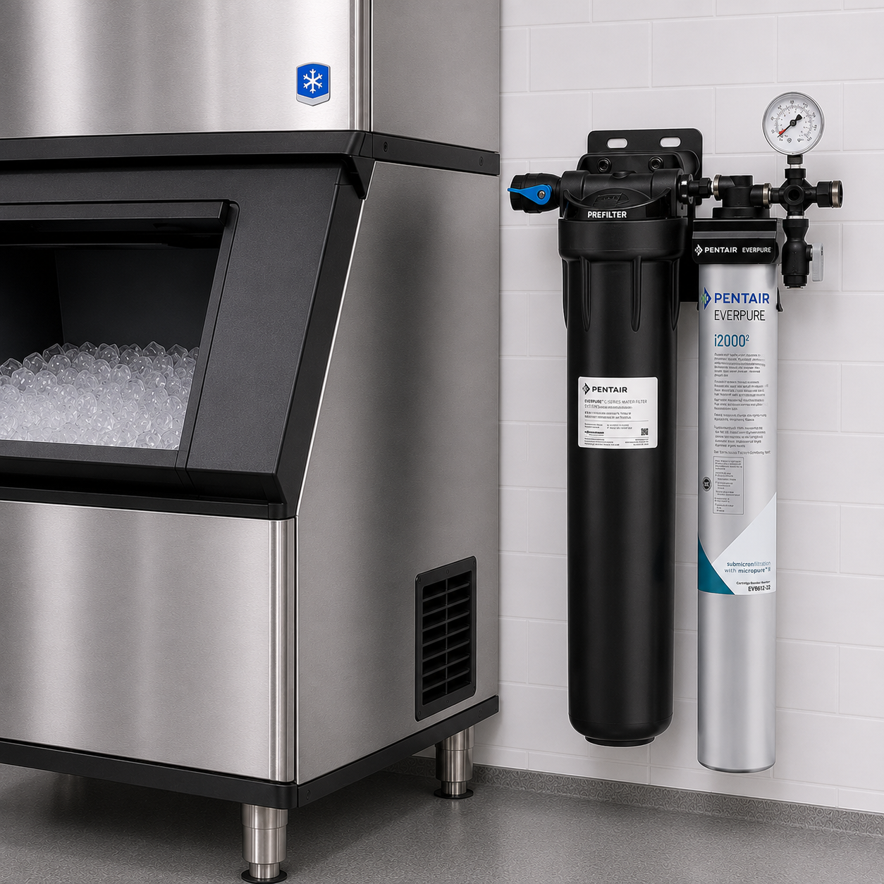 Everpure Insurice Single PF-i2000(2) Water Filter System EV932421 Water Filtration Systems Everpure - eFilters