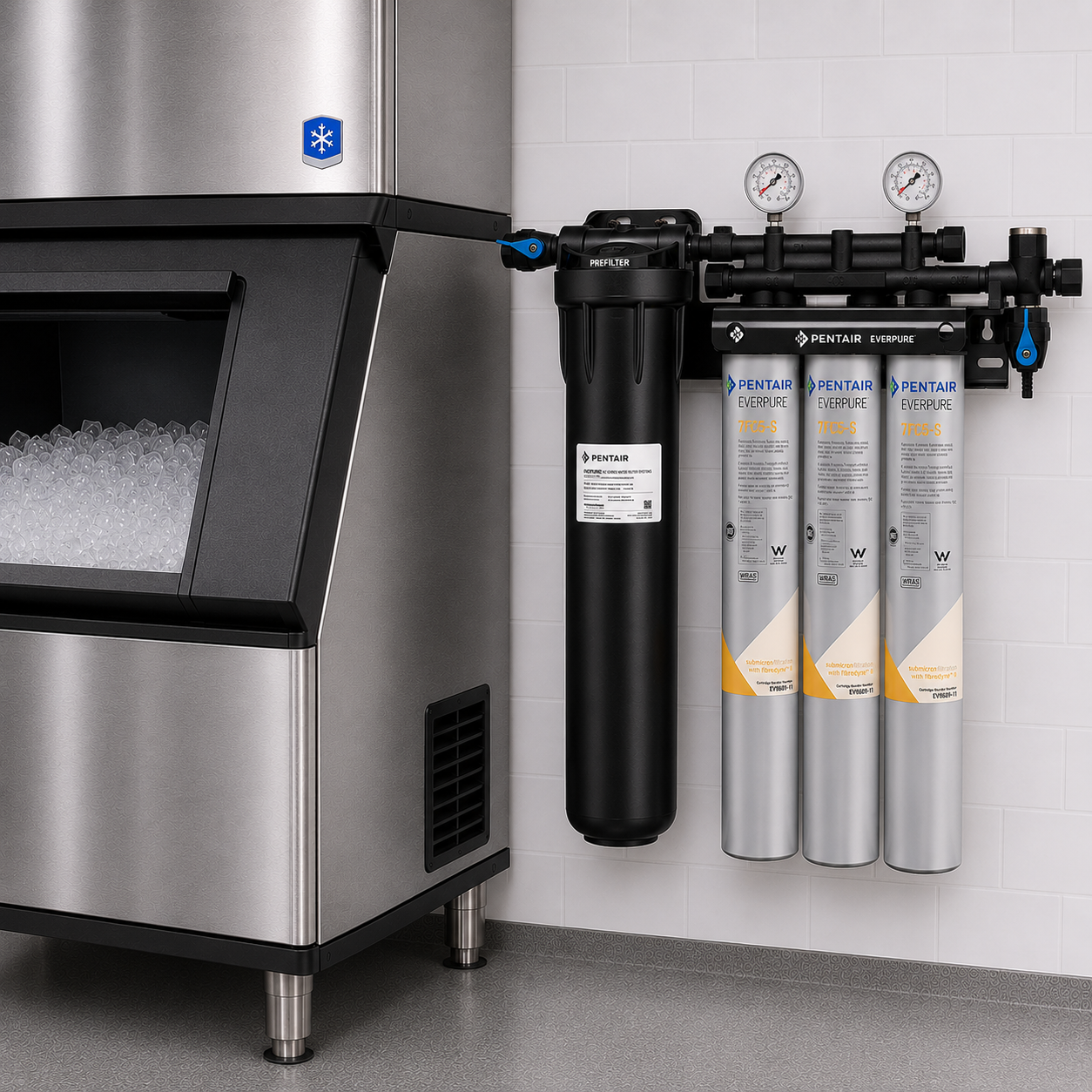 Everpure Insurice PF Triple 7FCS Water Filter System EV932773 Water Filtration Systems Everpure - eFilters