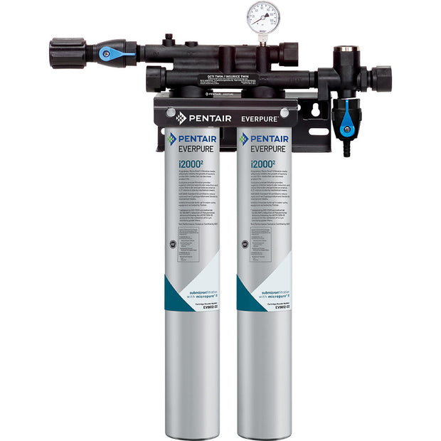 Everpure Insurice i2000(2) Twin Water Filter System EV932402 Water Filtration Systems Everpure - eFilters