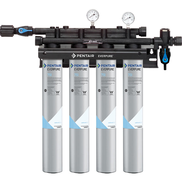 Everpure Insurice Quad 7SI Water Filter System EV932476 Water Filtration Systems Everpure - eFilters