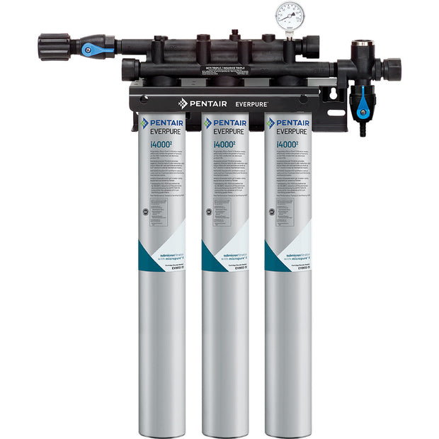 Everpure Insurice Triple i4000(2) Water Filter System EV932503 Water Filtration Systems Everpure - eFilters