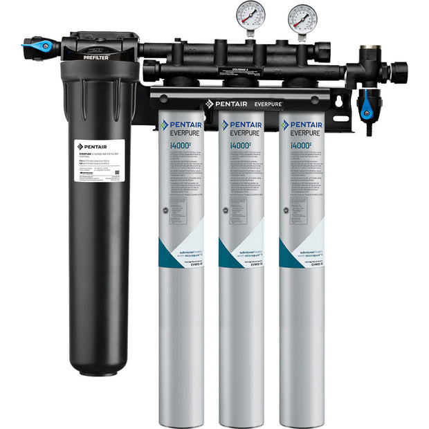 Everpure Insurice Triple PF-i4000(2) Water Filter System EV932523 Water Filtration Systems Everpure - eFilters
