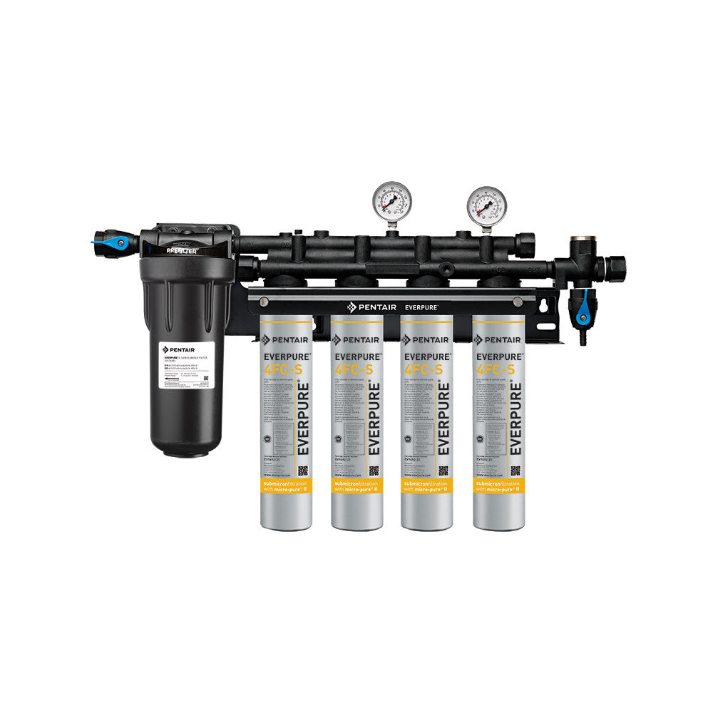 Everpure Insurice PF Quad 4FCS Water Filter System EV932744 Water Filtration Systems Everpure - eFilters