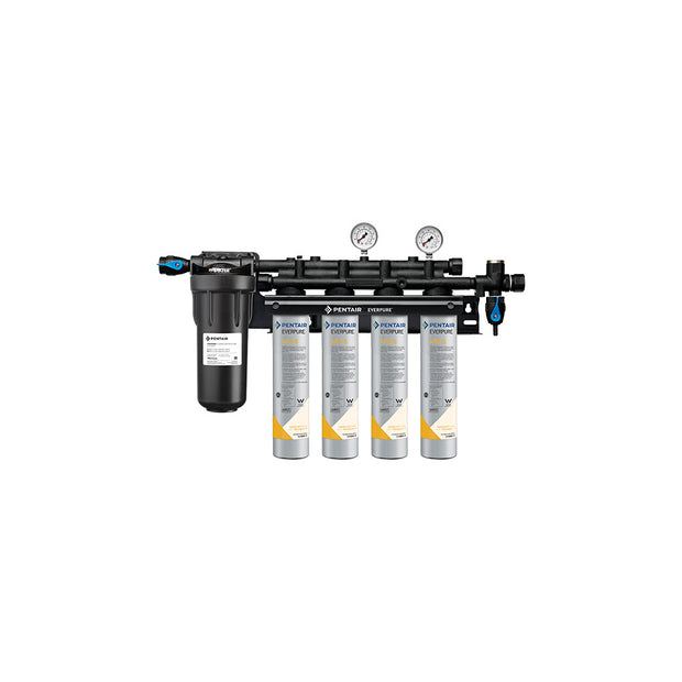 Everpure Insurice PF Quad 4FCS Water Filter System EV932744 Water Filtration Systems Everpure - eFilters