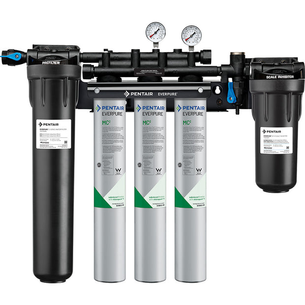 Everpure High Flow Triple CSR Water Filter System EV932806 Water Filtration Systems Everpure - eFilters