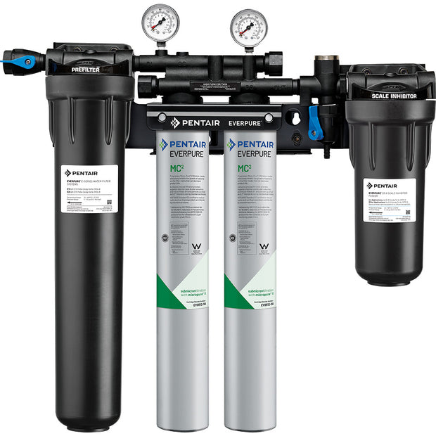Everpure High Flow Twin CSR Water Filter System EV933042 Water Filtration Systems Everpure - eFilters
