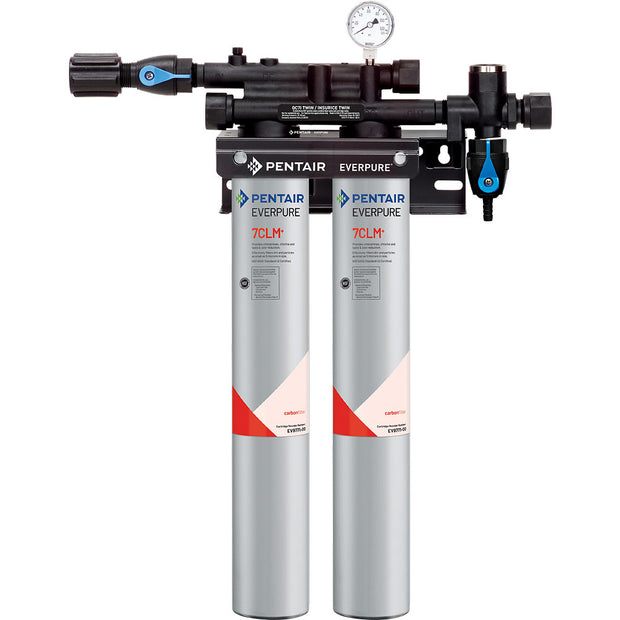 Everpure QC7i Twin 7CLM+ Water Filter System EV977112 Water Filtration Systems Everpure - eFilters