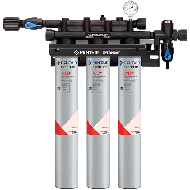Everpure QC7i Triple 7CLM+ Water Filter System EV977113 Water Filtration Systems Everpure - eFilters