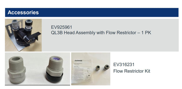Everpure PFAS Product Line Flow Restrictor Kit EV316231 Accessories Everpure - eFilters