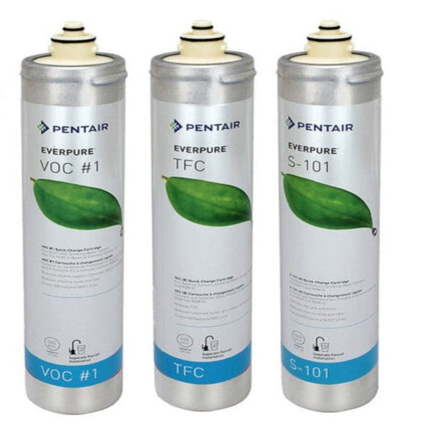 Everpure ROMIII/ROM3 Reverse Osmosis Cartridge Kit EV927376 - Efilters.net