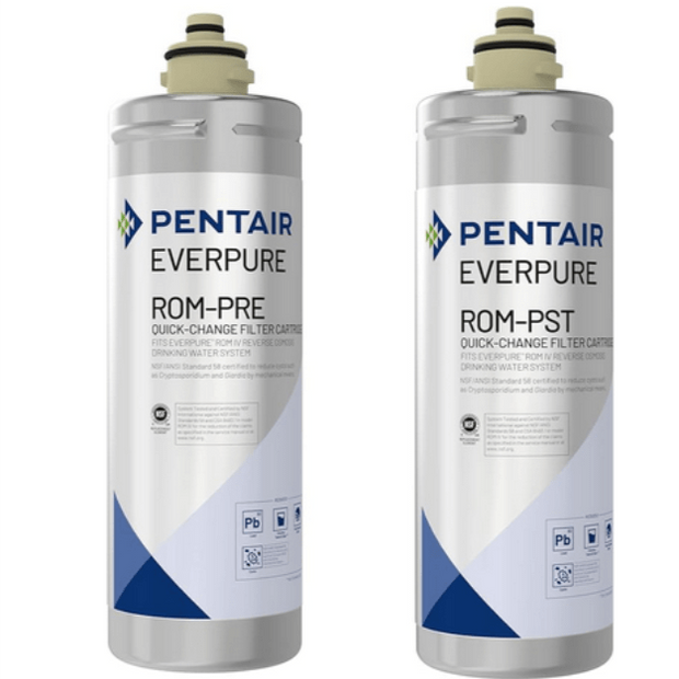 Everpure ROMIV Reverse Osmosis Pre & Post Filter Kit EV929670 Water Filtration Cartridge Everpure - eFilters