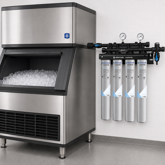 Everpure Insurice Quad 7SI Water Filter System EV932476 Water Filtration Systems Everpure - eFilters