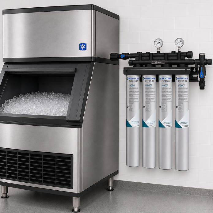 Everpure Insurice Quad i4000(2) Water Filter System EV932504 Water Filtration Systems Everpure - eFilters