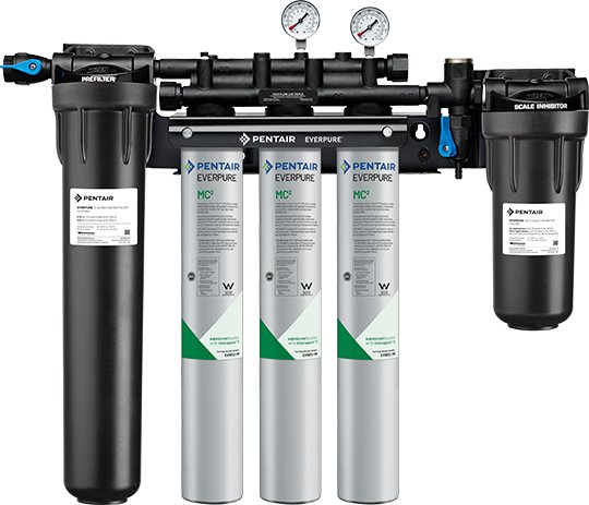 Everpure High Flow Triple CSR Water Filter System EV932806 - Efilters.net