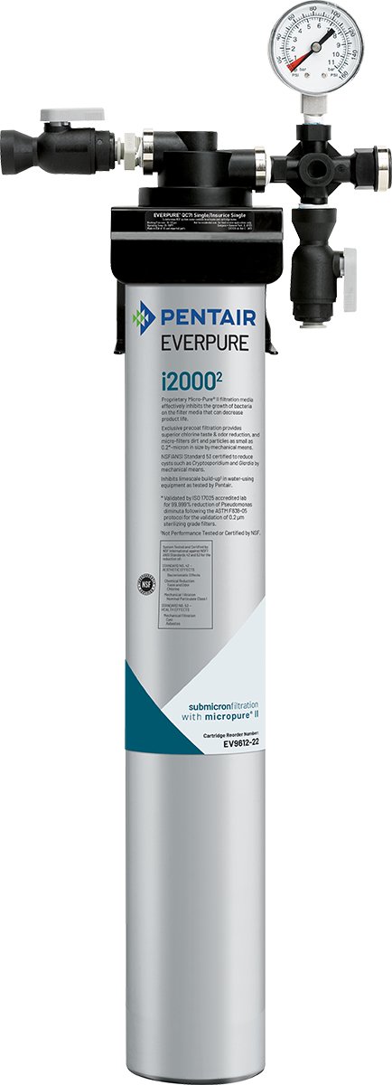 Everpure Insurice i2000(2) Single Water Filter System EV932401 - Efilters.net