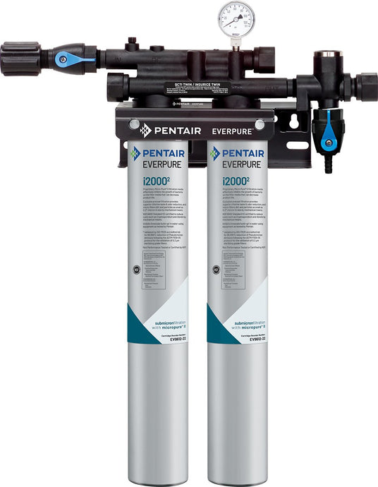 Everpure Insurice i2000(2) Twin Water Filter System EV932402 - Efilters.net