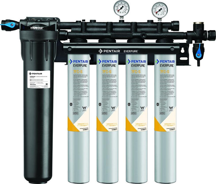 Everpure Insurice PF Quad 7FCS Water Filter System EV9327-74 - Efilters.net