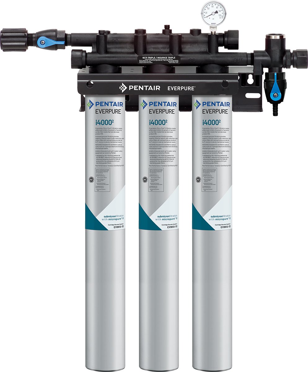 Everpure Insurice Triple i4000(2) Water Filter System EV932503 - Efilters.net