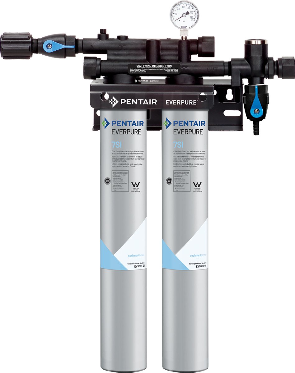 Everpure Insurice Twin 7SI Water Filter System EV932472 - Efilters.net