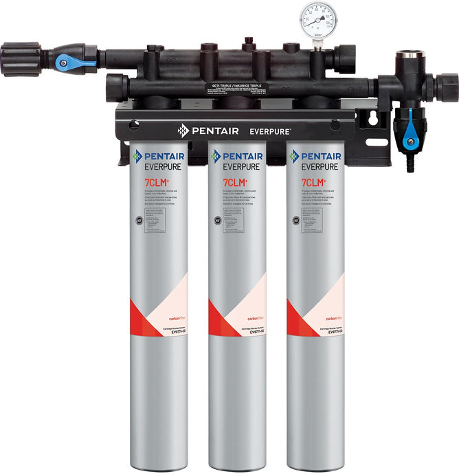 Everpure QC7i Triple 7CLM+ Water Filter System EV977113 - Efilters.net